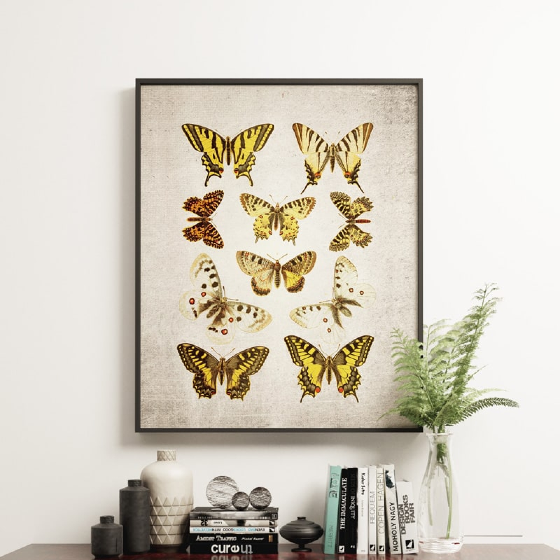 Minibeast Vintage Entomology Giclee Print (Papilio Plate 1907)