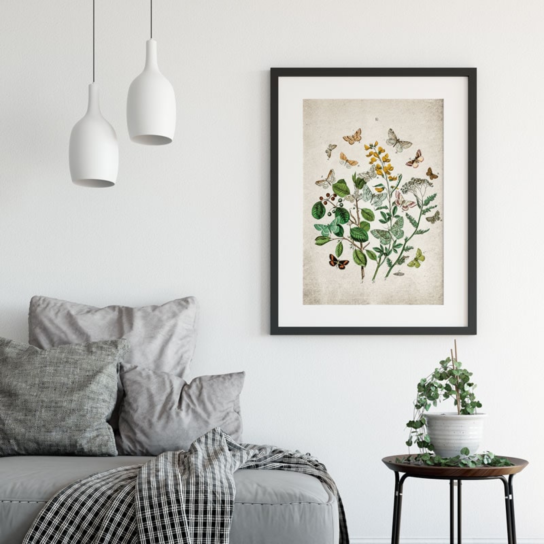 Vintage Entomology Giclee Print (British Butterflies Two Plate From 1882) Vintage Entomology Giclee Print (British Butterflies Two Plate From 1882)